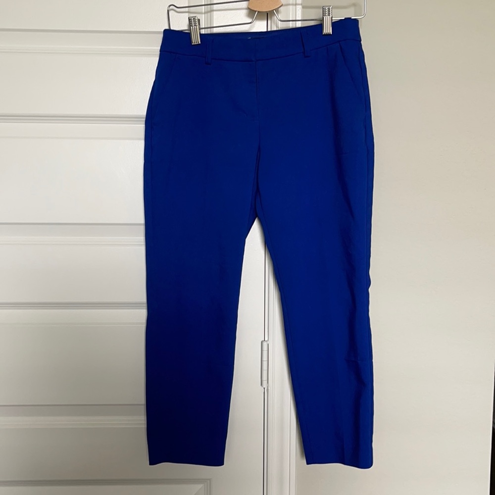 Royal blue dress pants from Express size 4S